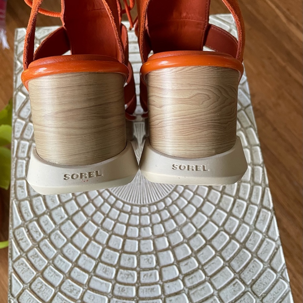 Super cute, Sorel sandals, new never worn.  Size 8.5